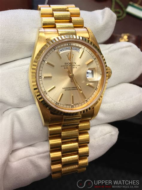 gold rolex day date president ii watch|rolex presidential gold 36mm.